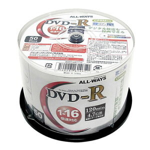 �y500���Z�b�g(50��×10�Z�b�g)�z ALL-WAYS ALL-WAYS �^��pDVD-R ACPR16X50PWX10