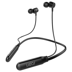 �y5�Z�b�g�z Lazos Bluetooth�C���z�� �l�b�N�o���h�^ V5.1 �u���b�N L-BTE-BKX5