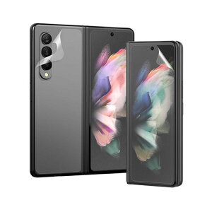 araree Galaxy Z Fold3 �f�o�C�X�ی�t�B���� PURE SKIN �N���A(2�Z�b�g����) AR23478GZFD3