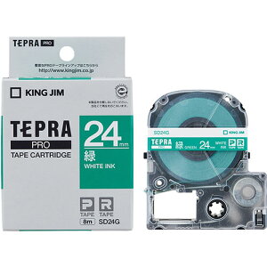 KING JIM �L���O�W�� �e�v��PRO�e�[�v�r�r�b�h 24mm �� KJ-SD24G
