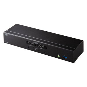 �T�����T�v���C 4K�Ή�HDMI�p�\�R�������ؑ֊�(4:1) SW-KVM4U3HD