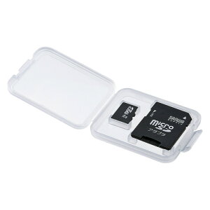 �T�����T�v���C �������[�J�[�h�N���A�P�[�X(microSD�J�[�h�p�E6�Z�b�g) FC-MMC10MICN