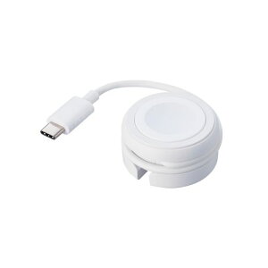 �G���R�� Apple Watch �[�d�� �P�[�u�� USB Type-C 23cm ����^�C�v �z���C�g MPA-AWMCQWH
