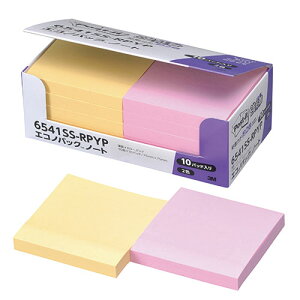 3M Post-it �|�X�g�C�b�g �G�R�m�p�b�N���S���m�[�g �p�X�e���J���[Y/P 3M-6541SS-RPYP
