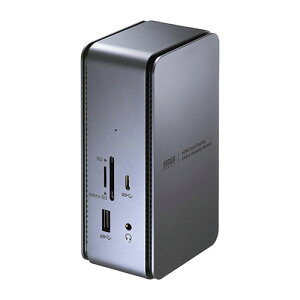 �T�����T�v���C USB Type-C�h�b�L���O�X�e�[�V����(HDMI×2��ʏo�͑Ή�) USB-CVDK12