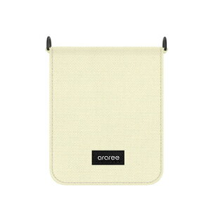 araree �V�����_�[�X�g���b�v�t��CANVAS DIARY for Galaxy Z Flip 5 �A�C�{���[ AR25284GZFP5
