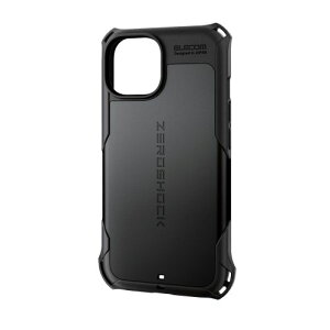 �G���R�� iPhone 15 ZEROSHOCK �u���b�N PM-A23AZEROBK