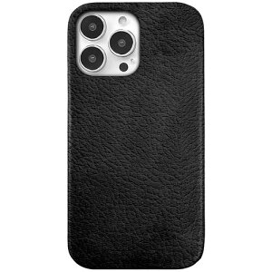 ABBI SIGNATURE VINTAGE �C�^���A�����U�[ MagSafe�Ή��o�b�N�J�o�[ for iPhone 15 Pro �u���b�N ABS26186i15PR