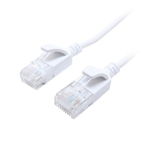 �y5�Z�b�g�z MCO CAT.6A LAN�P�[�u�� �X���� �z���C�g 0.15m C6A-S1WHX5