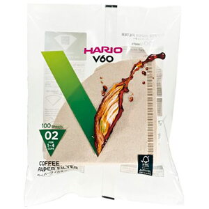 HARIO V60�p�y�[�p�[�t�B���^�[02M 1�`4�t�p 100���� VCF-02-100M