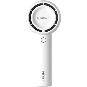 JISULIFE �W�X���C�t Handheld Fan Life5 2000 �n���f�B�t�@�� �z���C�g JL-FA42WH