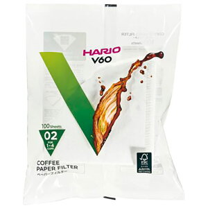 �y5�Z�b�g�z HARIO V60�p�y�[�p�[�t�B���^�[02W 1�`4�t�p 100���� VCF-02-100WX5