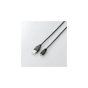 �y3�Z�b�g�z �G���R�� Micro-USB(A-MicroB)�P�[�u�� 2m �u���b�N U2C-AMB20BKX3