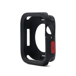 WEARPLANET �E�F�A�v���l�b�g FLUFFY POT �\�t�g�P�[�X for Apple Watch 41/40mm �}�b�g �u���b�N WP26950