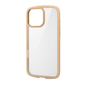 �G���R�� iPhone 16 Pro Max �n�C�u���b�h�P�[�X TOUGH SLIM LITE �t���[���J���[ �J�t�F�I�� PM-A24DTSLFCBE