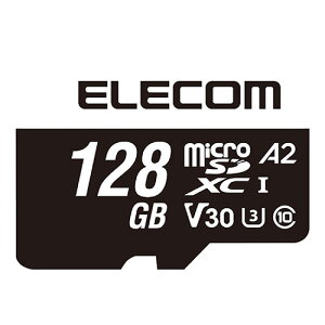 �G���R�� MicroSDXC�J�[�h �f�[�^�����T�[�r�X�t �r�f�I�X�s�[�h�N���X�Ή� UHS-I U3 V30 128GB MF-MS128GU13A2R