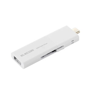 �y�\��̔�8��14�����ח\��z�G���R�� USB Type-C(TM)/USB-A�R�l�N�^�[�Ή��O�t���|�[�^�u��SSD ESD-EWB_R�V���[�Y 256GB �z���C�g ESD-EWB0250GWHR
