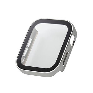 �G���R�� Apple Watch SE (��2����)�ASE�ASeries 6/5/4 (44mm) �t���J�o�[�P�[�X ������ �h�� �V���o�[ AW-23DFCGESV