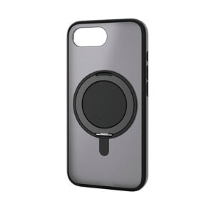 �y�\��̔�4��14�����ח\��z�G���R�� iPhone 16e �n�C�u���b�h�P�[�X MAGKEEP �X�^���h �}�b�g�u���b�N PM-A25SMAGSTBK