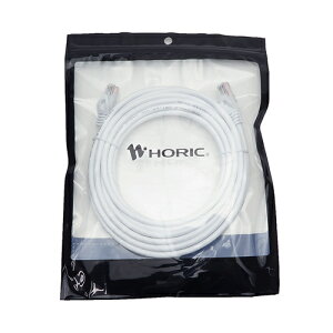 �y5�{�Z�b�g�z HORIC �z�[���b�N LAN�P�[�u�� �J�e�S���[6A�Ή� 5m �z���C�g LC50-044RWX5