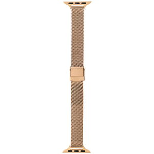 LEPLUS NEXT Apple Watch 38/40/41/42mm �o���h CORVIN �X�������b�V�����^���o���h �s���N�S�[���h LN-AW41B16GD