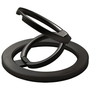 �y�\��̔�2��19�����ח\��zLEPLUS NEXT MagSafe�Ή� �X�}�[�g�t�H�������O MAGTUS Ring Multi Stand �}�b�g�u���b�N LN-SMRG10BK