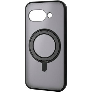 �G���R�� Google Pixel 9a �n�C�u���b�h�P�[�X MAGKEEP �X�^���h �}�b�g�u���b�N×�u���b�N PM-P251MAGSTBK