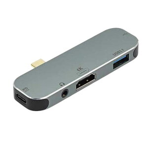 ���{�g���X�g�e�N�m���W�[ MY DOCK STATION 5-IN-1 HDMI(3.5mm�I�[�f�B�I×1 HDMI×1 �ق�) JTMD-5IN1D-H