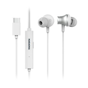 NAGAOKA ANC�@�\����TYPE-C�C���z�� �A�N�e�B�u�m�C�Y�L�����Z�����O �Ő�[�̃f�W�^�������ő������y�� �V���o�[ NTYPEC02SV