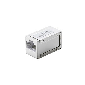 �G���R�� RJ45 ���p�R�l�N�^�[(Cat6A/STP) Cat6A��LAN�P�[�u�������� �V���o�[ LD-RJ45S6ASV