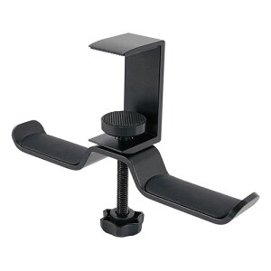 Digio �A���~�j�E�� �f�X�N�_�u���t�b�N �ő�50mm�܂ł̓V�ɌŒ�ł���N�����v�� �u���b�N HPH-001BK