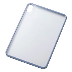 �G���R�� iPad mini(A17 Pro) �N���A�P�[�X �n�C�u���b�h �w�ʃN���A �u���[�O���[ TB-A25STSLOBG