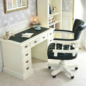 圧倒的存在感!|エミール プレジデントデスク&チェア セットIV デスク&チェアーセット