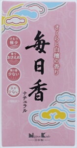 毎日香ナチュラル さくら バラ詰 【 日本香堂 】 【 お線香 】