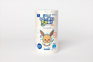 モンポケ超ロングパルプ5倍巻き2RS 【 丸富製紙 】 【 トイレットペーパー 】