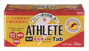 薬用ATHLETE Tab 1錠×28パック 【 小久保工業所 】 【 入浴剤 】