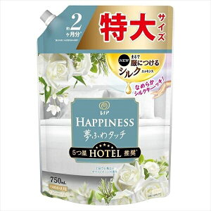 レノアハピネス夢ふわタッチ上品で心地よいホワイトティーの香り詰替用特大サイズ