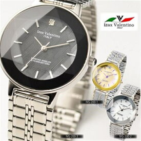 【Izac Valentino】 アイザックバレンチノ 腕時計 メンズIVG-200 シルバータイプ