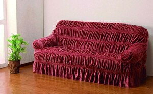 伸縮自在ソファーカバー SK-01(M-01)1P 1人掛用 M-01