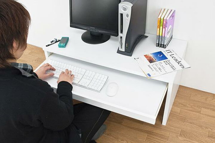 楽天市場】PC DESK LOW 90cm BR : ショップハナテック