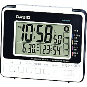 カシオ ウエーブセプター 生活環境お知らせクロック DQL-250J-7JF
