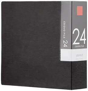 obt@[ BUFFALO CDD V Dt@CP[X ubN^Cv 24[ ubN BSCD01F24BK