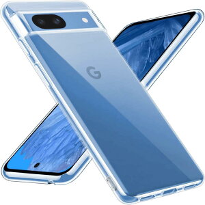 Google Pixel 8a ケース クリア ピクセル8a クリアケース 透明 TPU ソフト Pixel8a カバー 薄型 全透明 ストラップホール付き レンズ保護 柔軟 耐衝撃 スリム スマホケース
