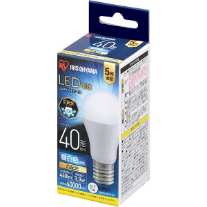 �yE17�z�A�C���X�I�[���} LED�d�� 40W�`���� �����F �������a17mm �L�z�� �����Ή� LDA4N-G-E17-4T6
