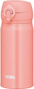 【.co.jp 限定】サーモス 水筒 真空断熱ケータイマグ 0.35L コーラル 飲み口外せてお手入れ簡単 軽量タイプ ワンタッチオープン ステンレス ボトル 保温保冷 JNL-355 CRL