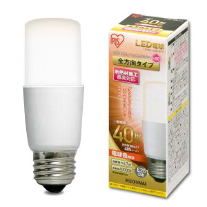 �A�C���X�I�[���}(IRIS OHYAMA) LED�d�� �������a26mm E26 T�` �S�����^�C�v 40W�`���� �d���F LDT5L-G/W-4V1 1)�P�i