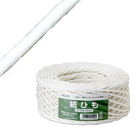 シモジマ(Shimojima) ヘイコー 紙紐 30号 約3mm X 50m 白 00’001505210