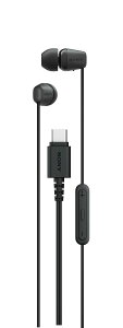 Sony IER-EX15C USB-C �v���O�A�}�C�N�t���L���C���C���[�w�b�h�t�H�� �u���b�N