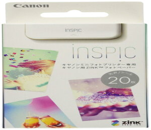 Canon �X�}�z�v�����^�[�p ZINK�t�H�g�y�[�p�[ 20������