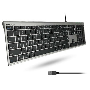 MACALLY mac L[{[h USz L I[A~t[ X É VU[L[ eL[t ݑΖ e[N iMac Pro iMac MacBook Pro MacBook AirΉ MacWindowsPC Ή (ACEKEYSG) USz